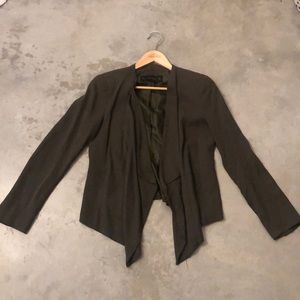Zara green blazer jacket